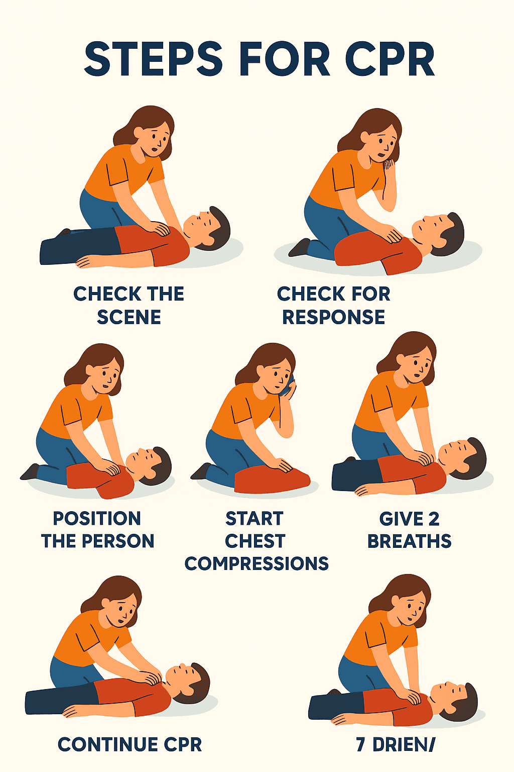 Steps CPR