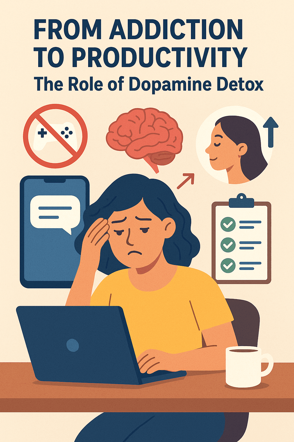 Dopamine Detox Illustration