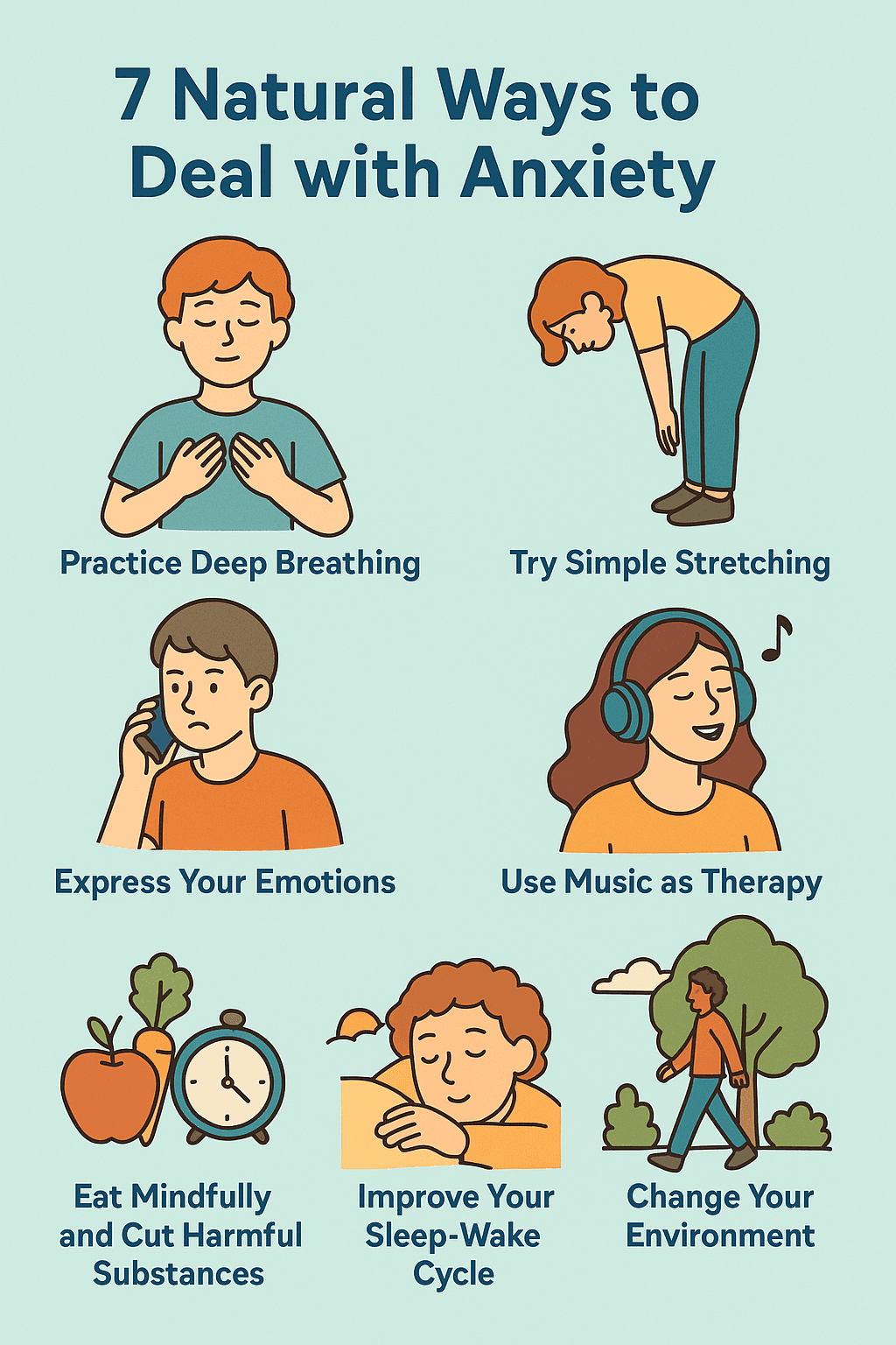 Woman practicing yoga for anxiety relief