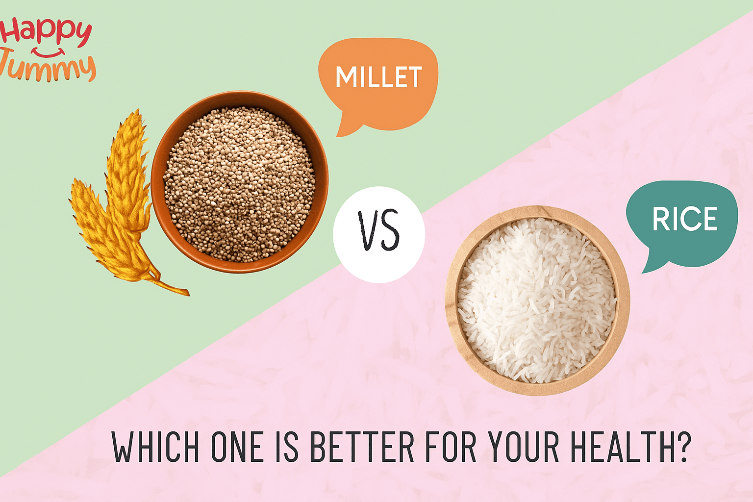 Millets vs Rice: Which Is Healthier? A Complete Nutrition Comparison