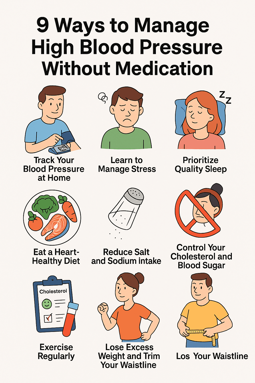A person meditating to manage stress and blood pressure