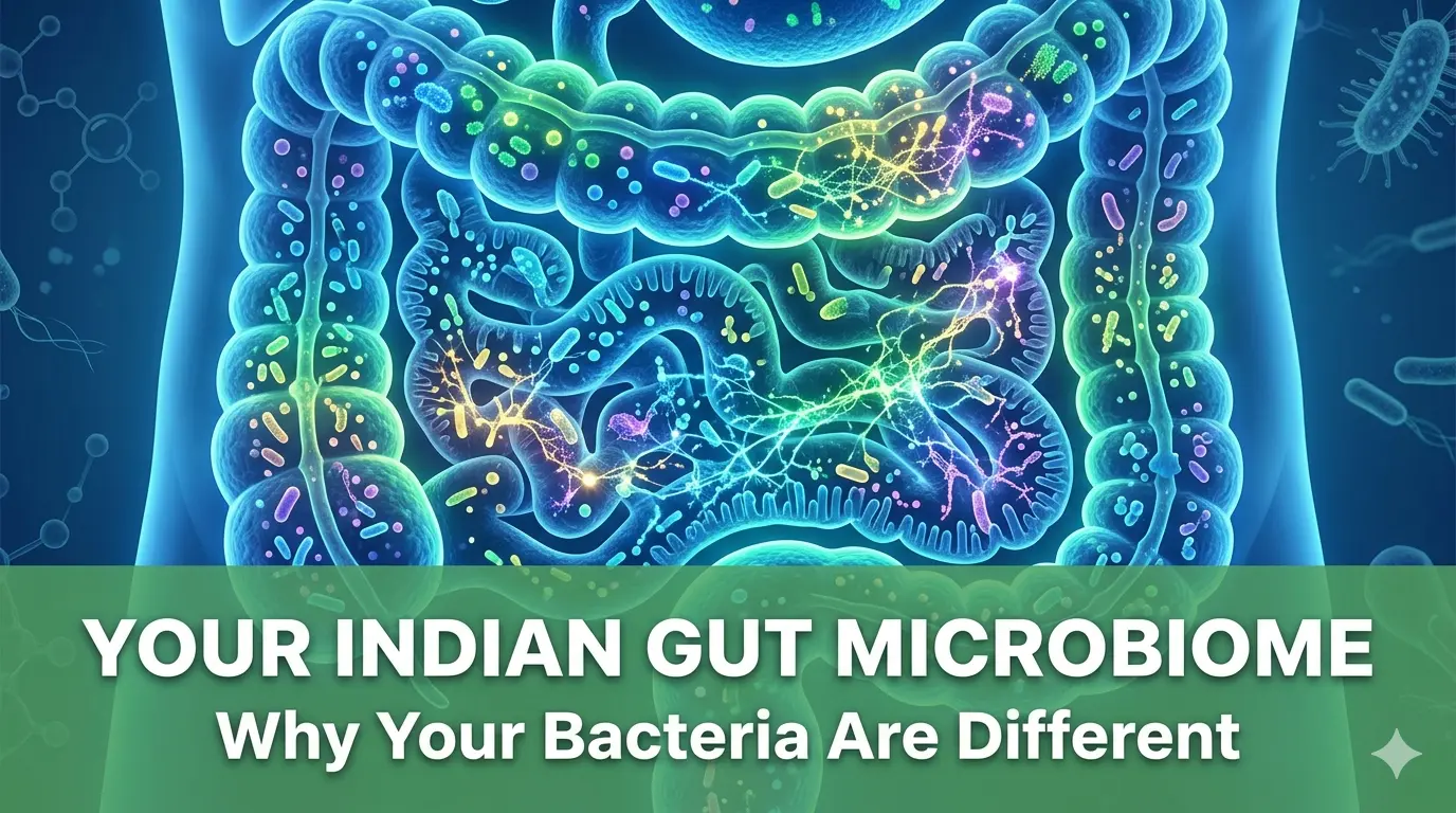 Gut Bacteria Illustration